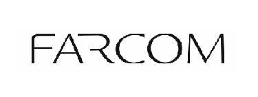 26. Farcom logo white